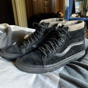 Black MTE Vans